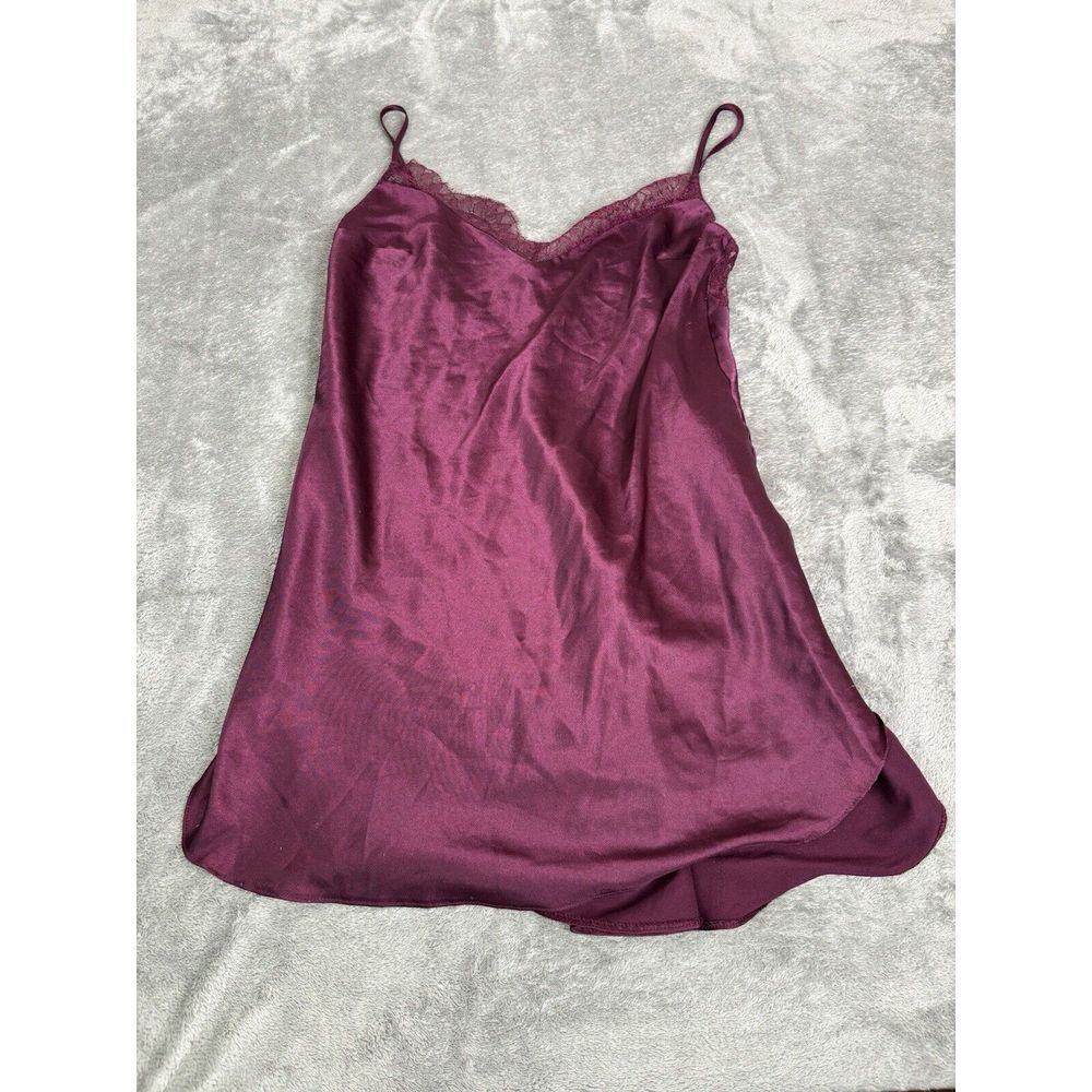 Vintage Y2K Victoria's Secret Lace Mini Slip Dress Women's Size Medium B…